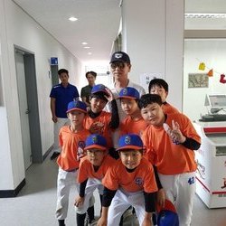 김성근감독님 방문! 감독님과 우리 아이들